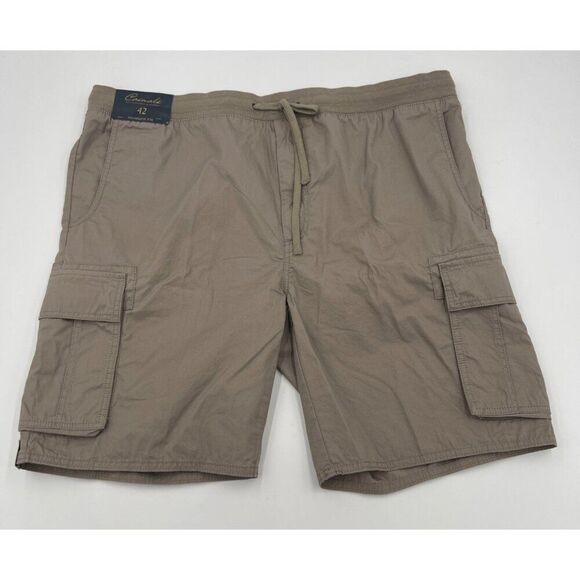 Roundtree Yorke Casuals Shorts Cargo Men Dusty Brown Size 43 Straight Fit New - Picture 1 of 11